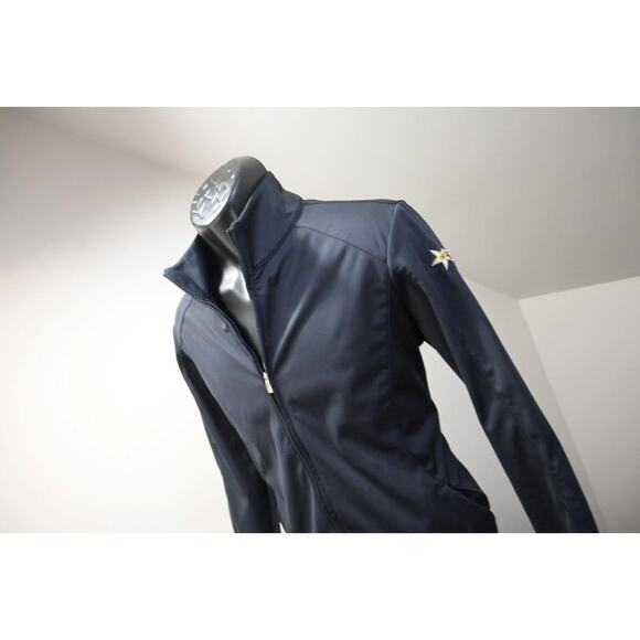 Under Armour SoftShell Jacket Rockstar Energy Windbreaker Full Zip Womens Large - Picture 2 of 12